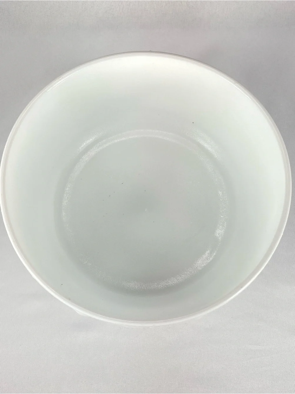 Vintage FTD 1975 White Milk Glass Pedestal Compote Bowl Harvest Wheat 6.5”